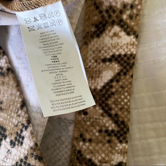 Michael Kors Snake Print Dress - Picture 6 of 6